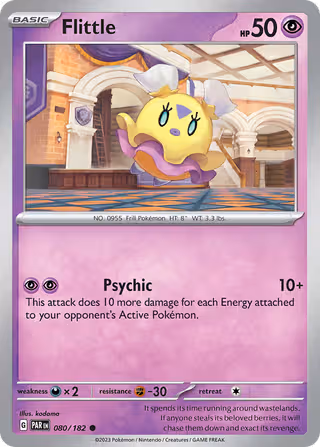 Flittle 80/182 Pokemon card