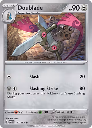 Doublade 132/182 Pokemon card