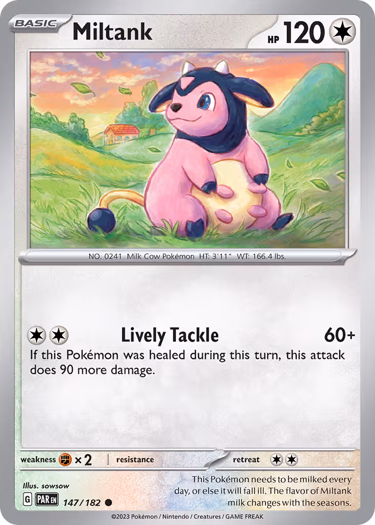 Miltank 147/182 Pokemon card