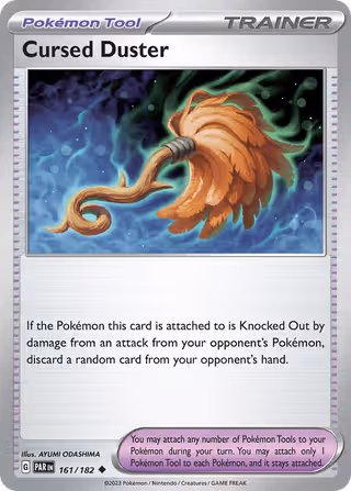 Cursed Duster 161/182 Pokemon card