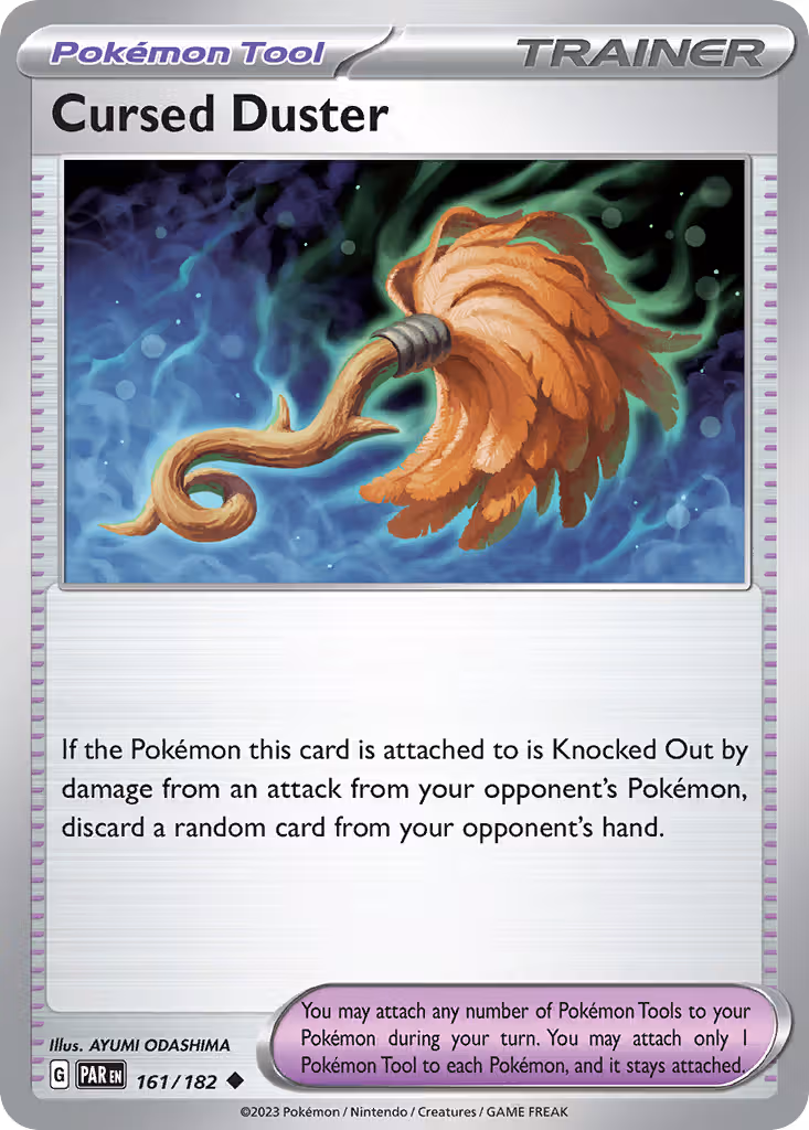 Cursed Duster 161/182 Pokemon card