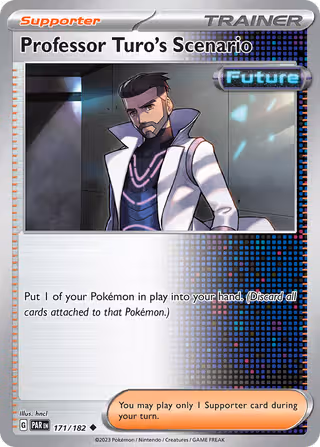 Professor Turo's Scenario 171/182 Pokemon card