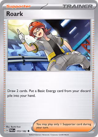 Roark 173/182 Pokemon card