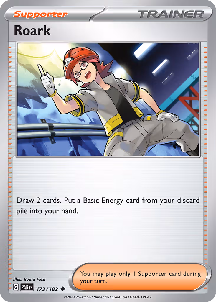 Roark 173/182 Pokemon card
