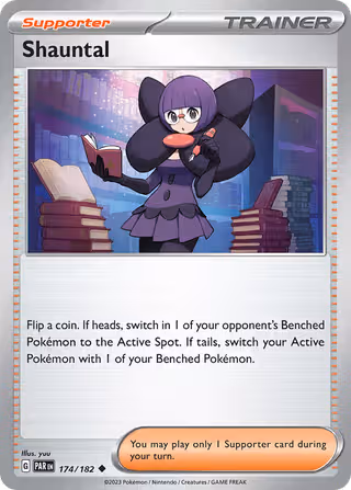 Shauntal 174/182 Pokemon card