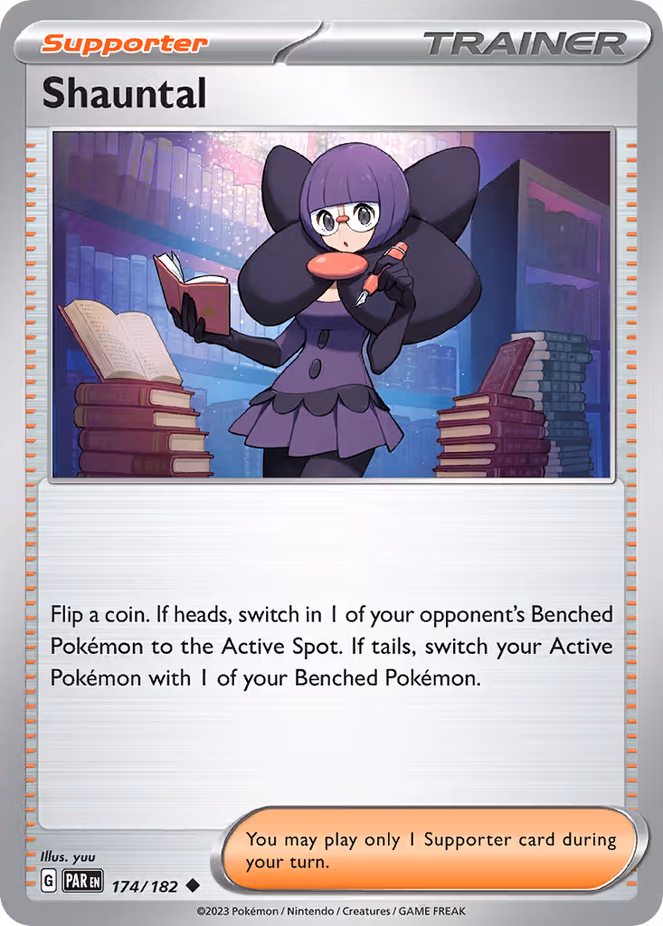 Shauntal 174/182 Pokemon card
