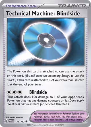 Technical Machine: Blindside 176/182 Pokemon card