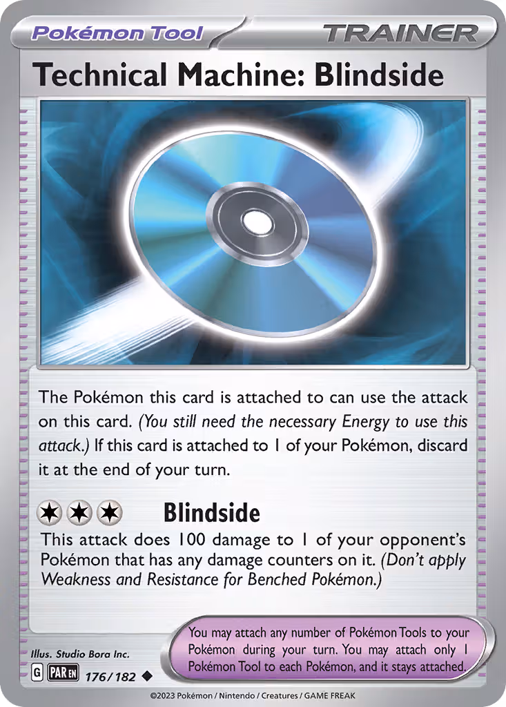 Technical Machine: Blindside 176/182 Pokemon card