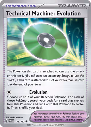 Technical Machine: Evolution 178/182 Pokemon card