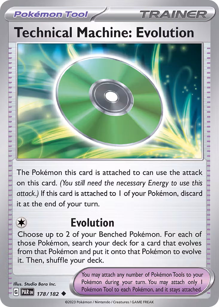 Technical Machine: Evolution 178/182 Pokemon card