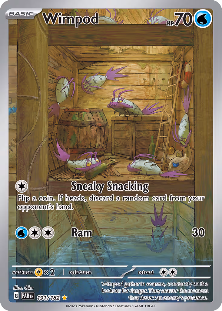 Wimpod 191/182 Pokemon card