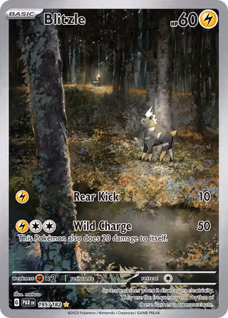 Blitzle 195/182 Pokemon card