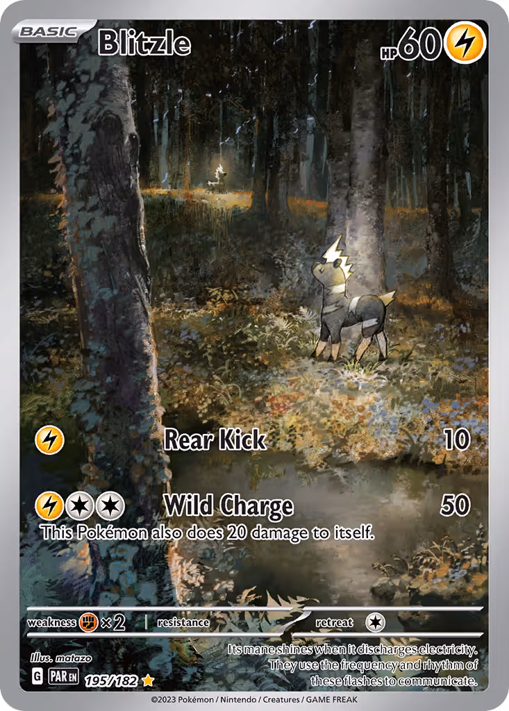 Blitzle 195/182 Pokemon card