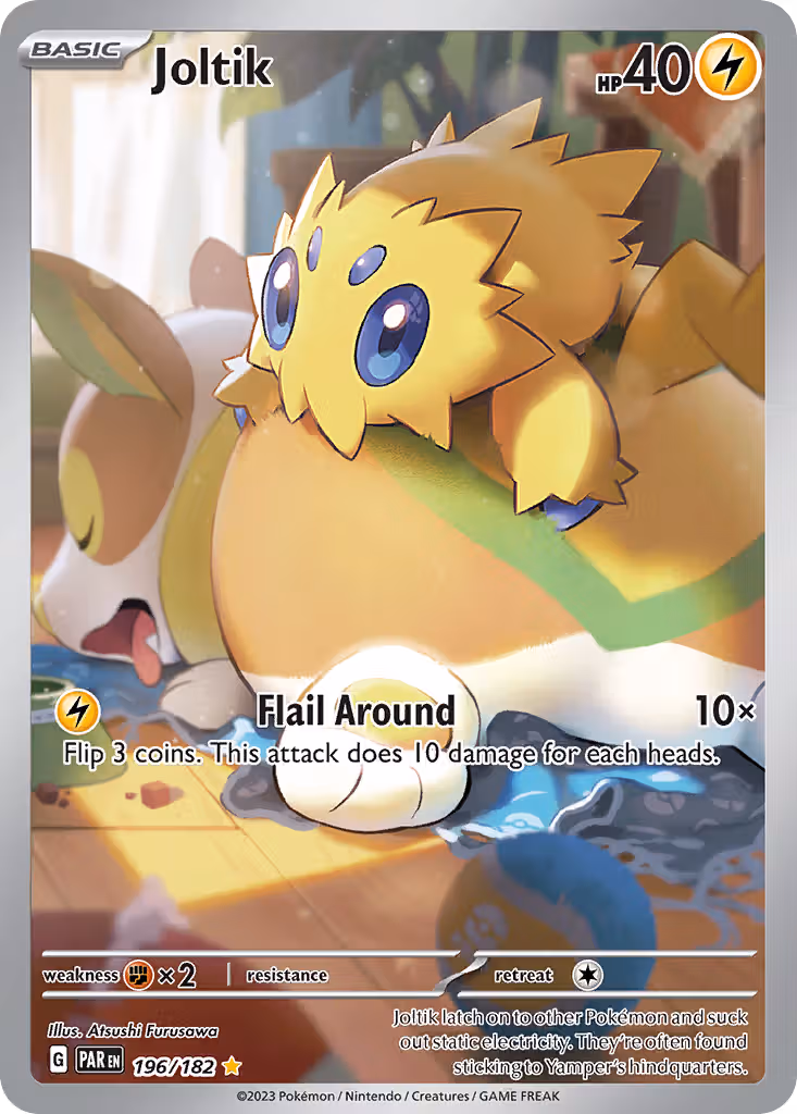 Joltik 196/182 Pokemon card