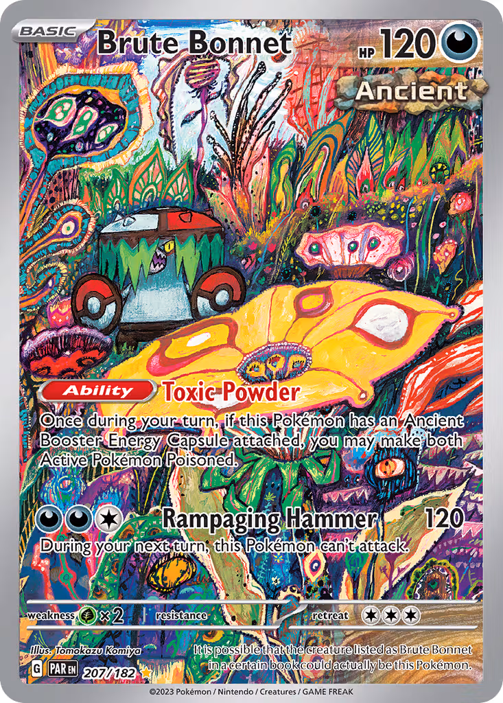 Brute Bonnet 207/182 Pokemon card