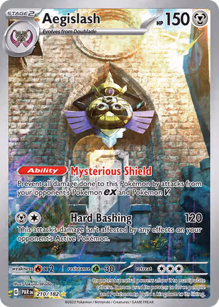 Aegislash 210/182 Pokemon card