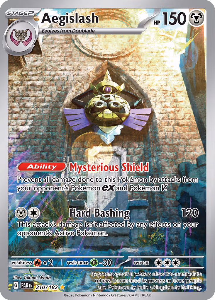 Aegislash 210/182 Pokemon card