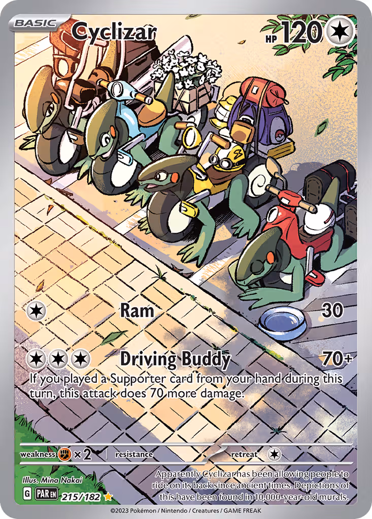 Cyclizar 215/182 Pokemon card