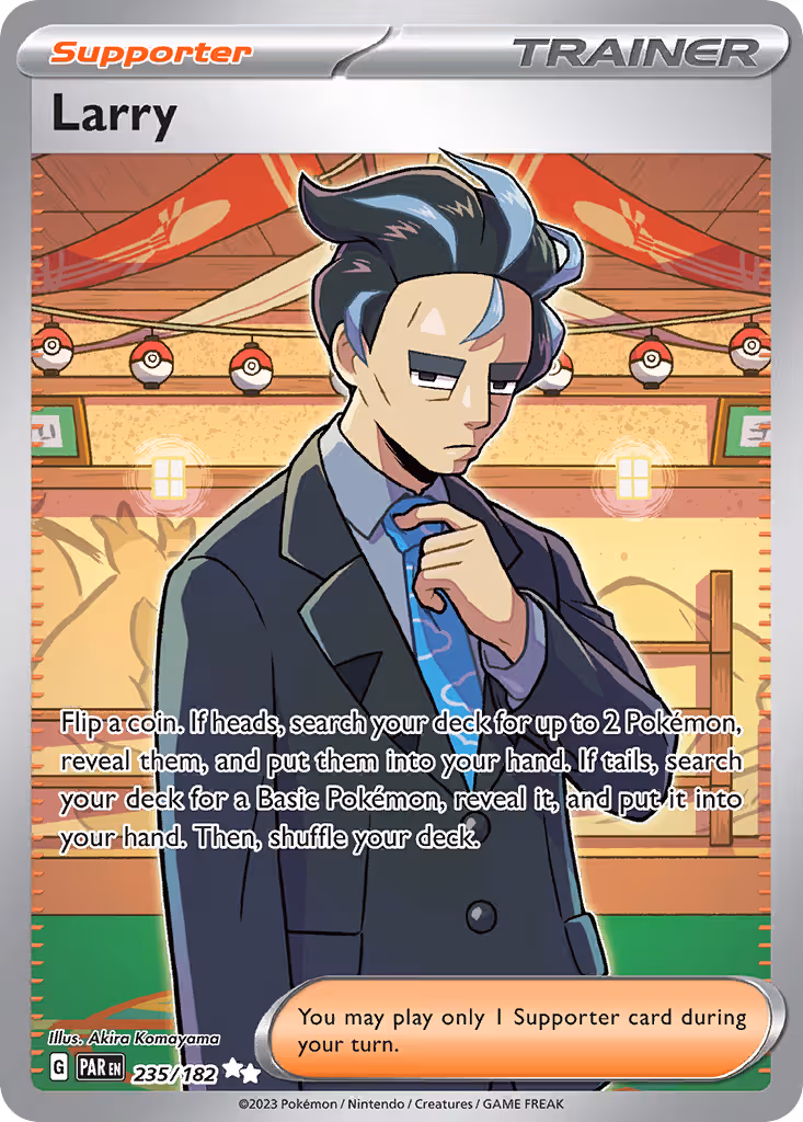 Larry 235/182 Pokemon card
