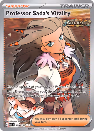 Professor Sada's Vitality 239/182 Pokemon card
