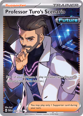 Professor Turo's Scenario 240/182 Pokemon card
