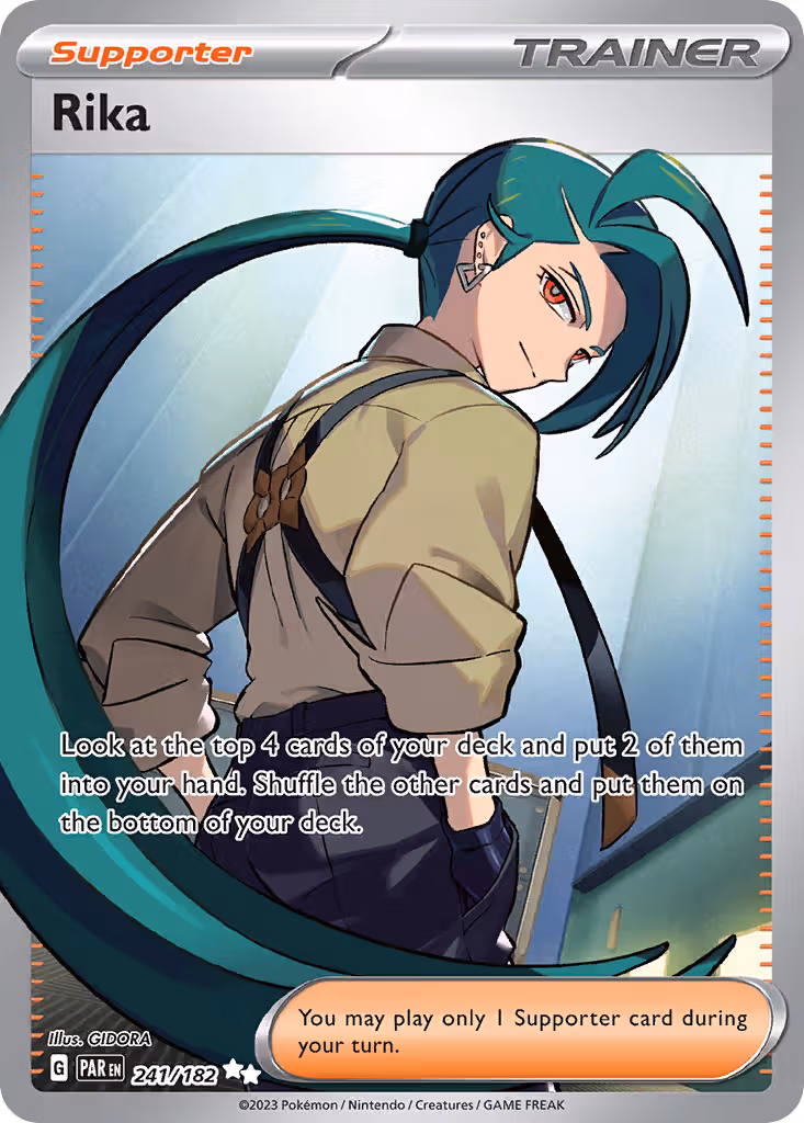 Rika 241/182 Pokemon card
