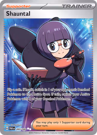 Shauntal 243/182 Pokemon card