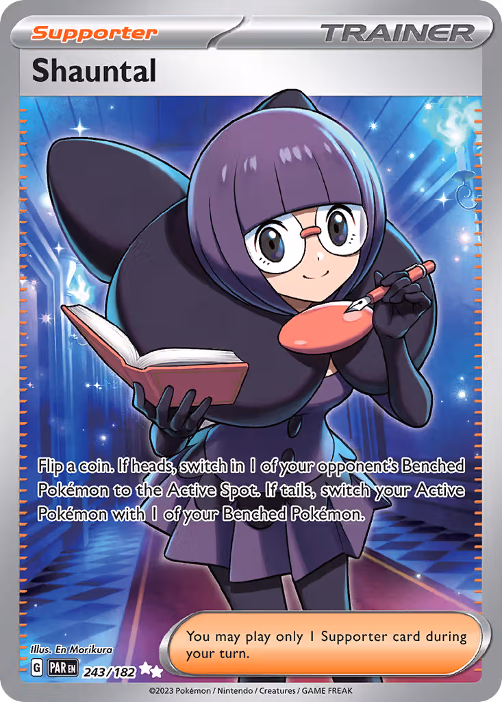 Shauntal 243/182 Pokemon card