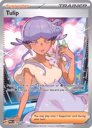 Tulip 244/182 Pokemon card