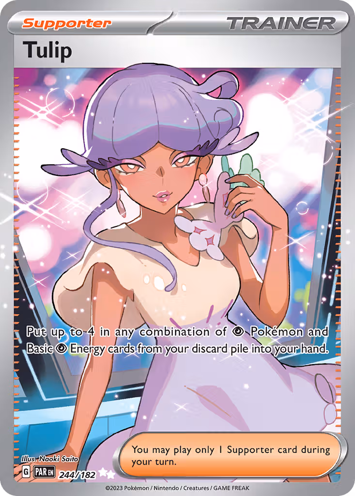 Tulip 244/182 Pokemon card