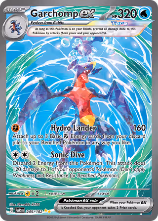 Garchomp ex 245/182 Pokemon card