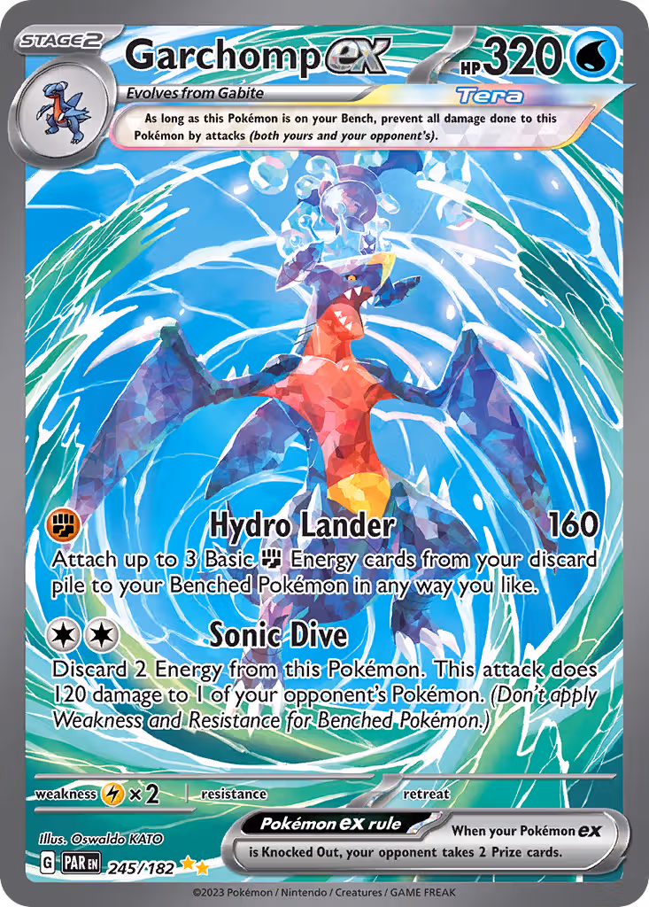 Garchomp ex 245/182 Pokemon card