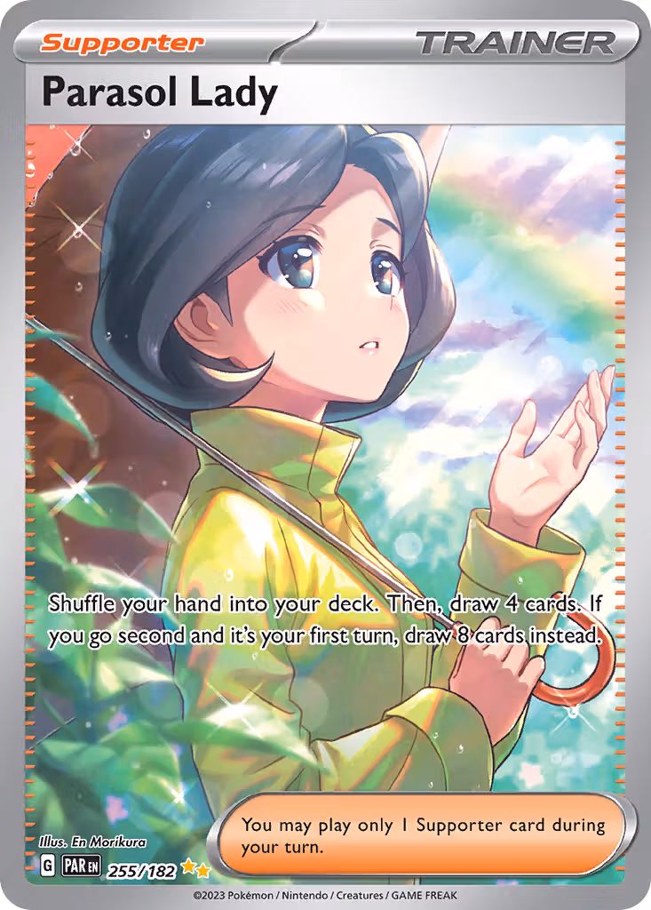 Parasol Lady 255/182 Pokemon card