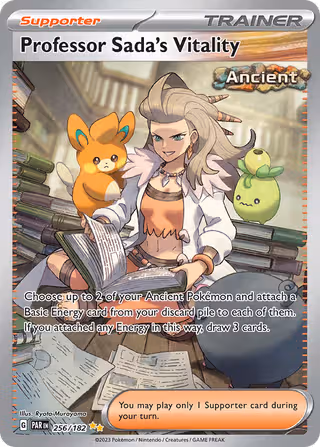 Professor Sada's Vitality 256/182 Pokemon card