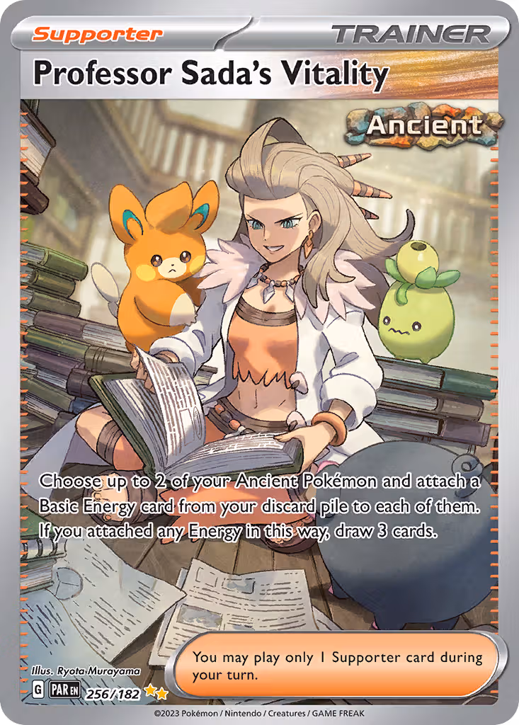 Professor Sada's Vitality 256/182 Pokemon card