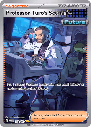 Professor Turo's Scenario 257/182 Pokemon card