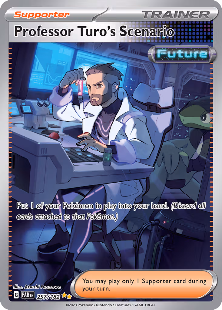 Professor Turo's Scenario 257/182 Pokemon card
