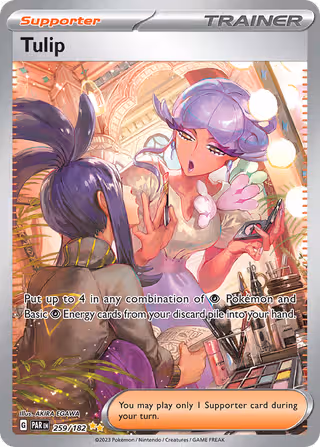 Tulip 259/182 Pokemon card