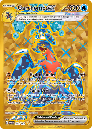 Garchomp ex 260/182 Pokemon card