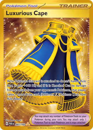 Luxurious Cape 265/182 Pokemon card