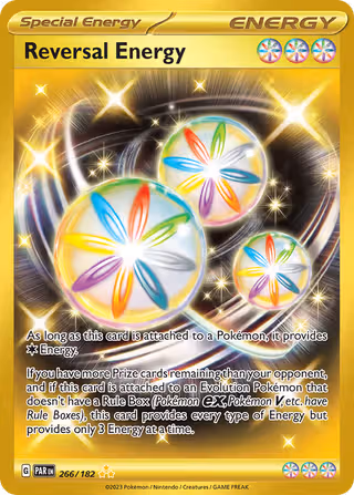 Reversal Energy 266/182 Pokemon card