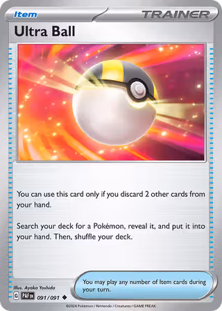 Ultra Ball 91/91 Pokemon card