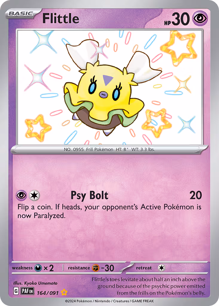 Flittle 164/91 Pokemon card