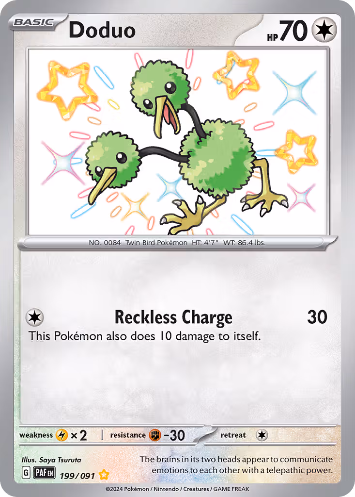 Doduo 199/91 Pokemon card