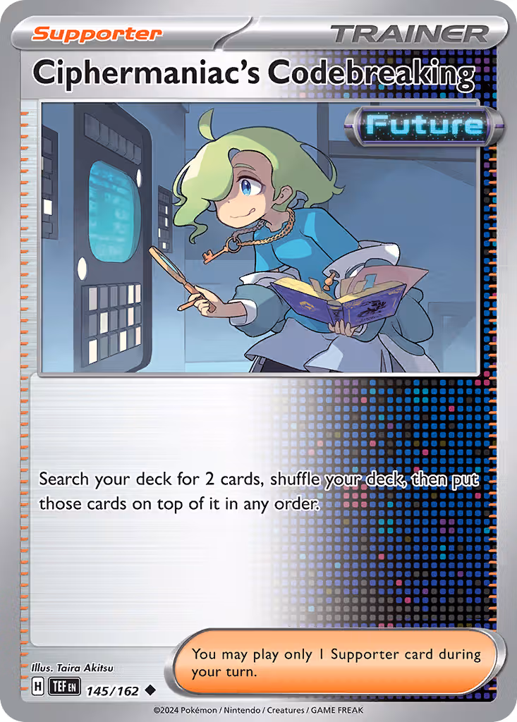 Ciphermaniac's Codebreaking 145/162 Pokemon card