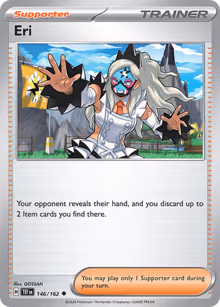 Eri 146/162 Pokemon card
