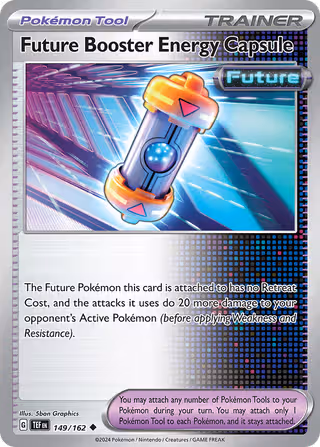 Future Booster Energy Capsule 149/162 Pokemon card