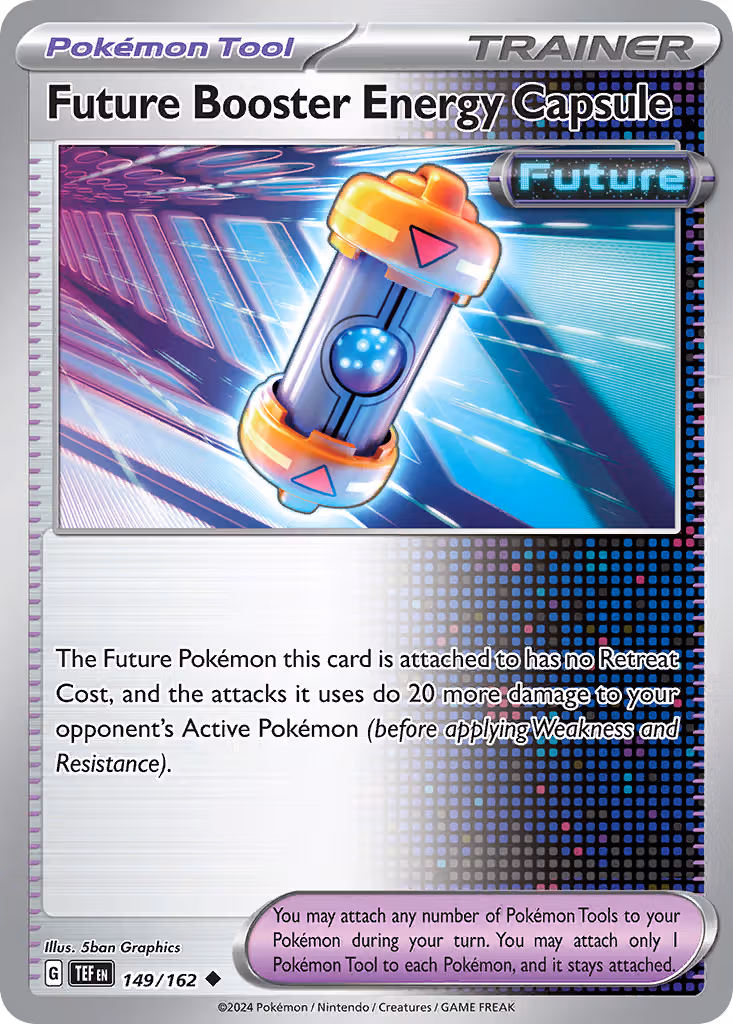 Future Booster Energy Capsule 149/162 Pokemon card