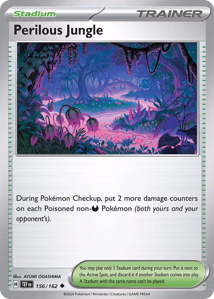 Perilous Jungle 156/162 Pokemon card
