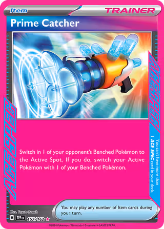 Prime Catcher 157/162 Pokemon card